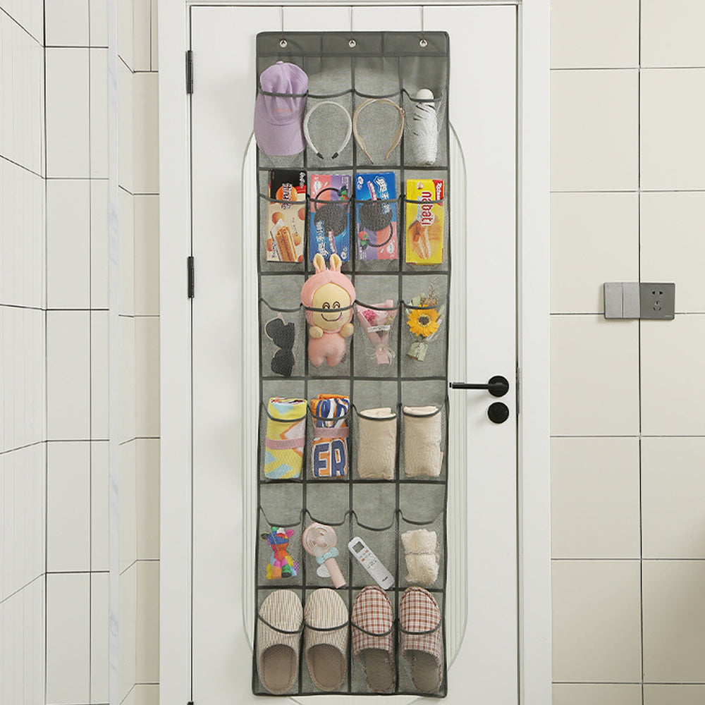 12-40 Pocket Hanging Shoe Organizer for Closet – Over the Door Shoe Rack Storage, Shoe Hanger & Shoe Holder for Closet Organization