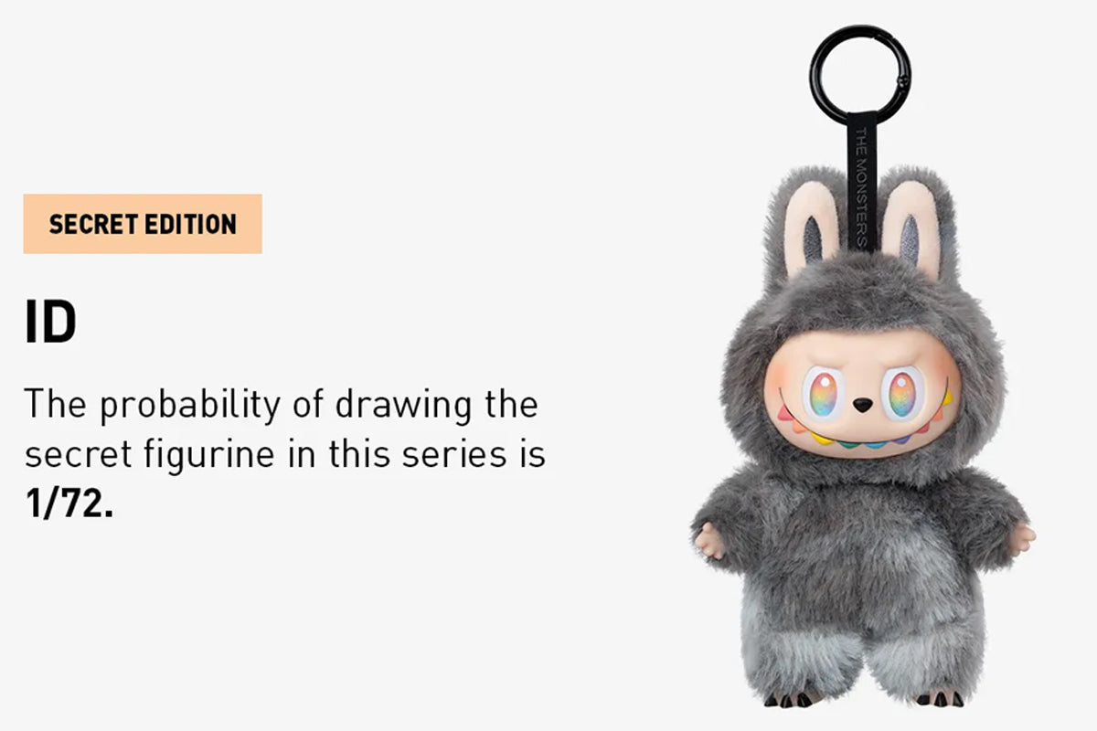 Authentic POP MART Labubu THE MONSTERS Big into Energy Series Vinyl Plush Pendant Blind Box