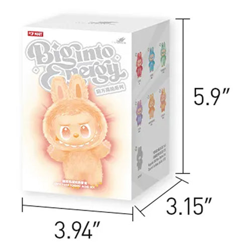 Authentic POP MART Labubu THE MONSTERS Big into Energy Series Vinyl Plush Pendant Blind Box