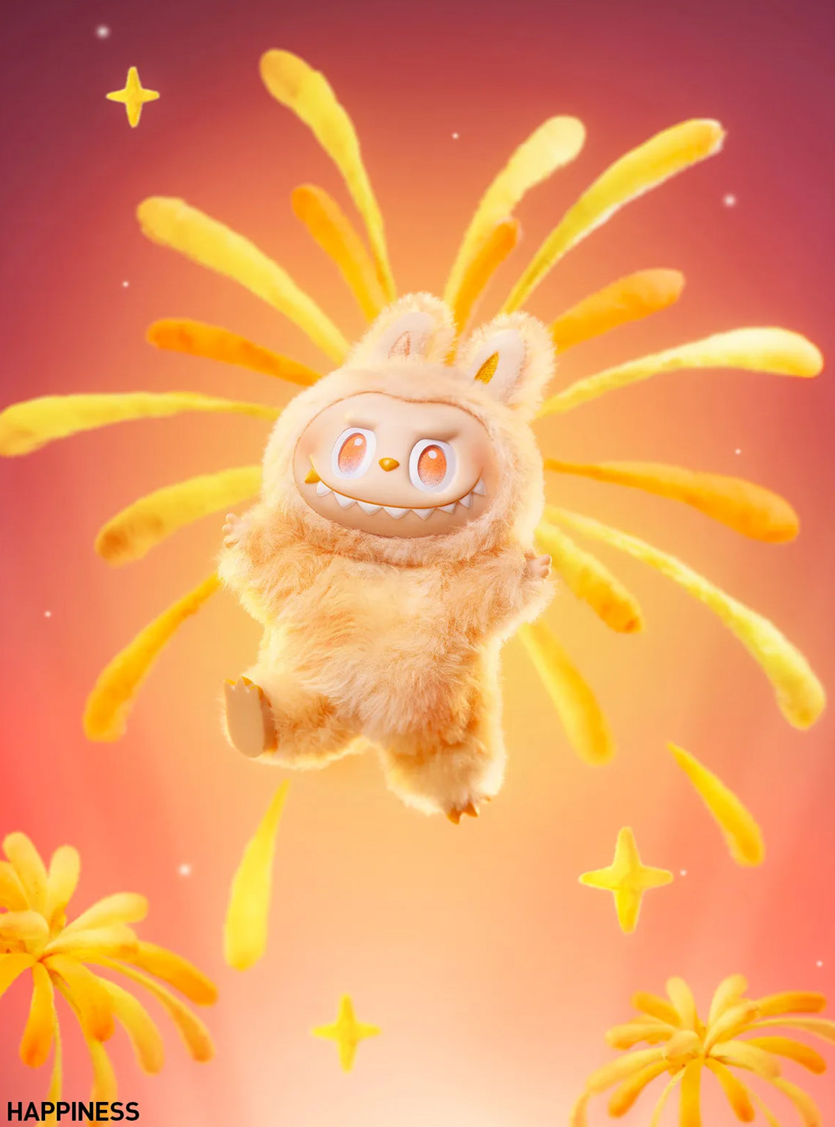 Authentic POP MART Labubu THE MONSTERS Big into Energy Series Vinyl Plush Pendant Blind Box