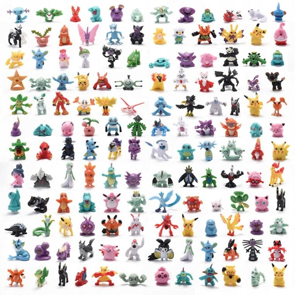 Pokémon Pichu Mini Figures Set – Pichu Evolution Collectible Anime Action Figures, Pokemon Toys for Kids & Party Favors