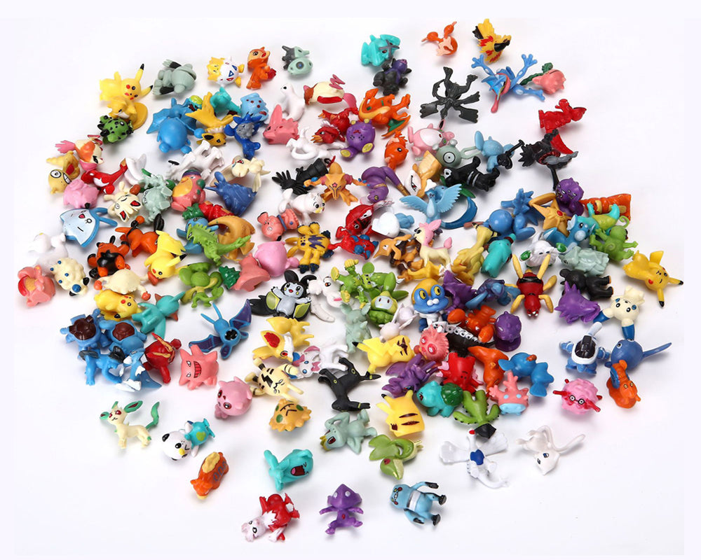 Pokémon Pichu Mini Figures Set – Pichu Evolution Collectible Anime Action Figures, Pokemon Toys for Kids & Party Favors