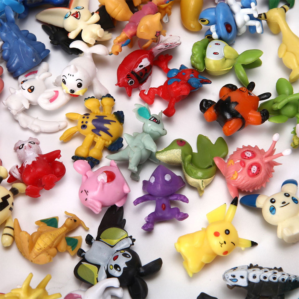 Pokémon Pichu Mini Figures Set – Pichu Evolution Collectible Anime Action Figures, Pokemon Toys for Kids & Party Favors