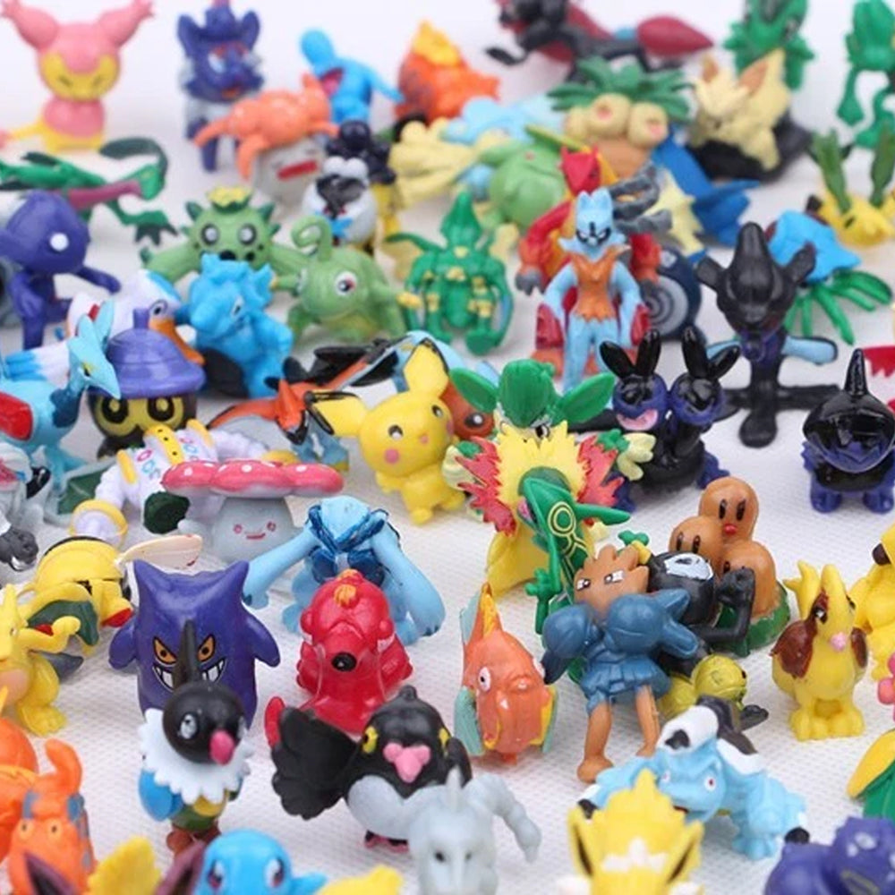Pokémon Pichu Mini Figures Set – Pichu Evolution Collectible Anime Action Figures, Pokemon Toys for Kids & Party Favors